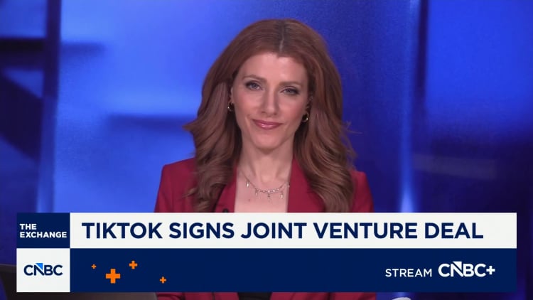 TikTok signs joint venture to create TikTok USDS Joint Venture