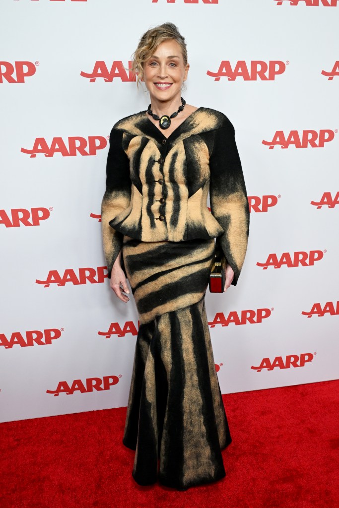 Sharon Stone attends the 2026 Annual Movies for Grownups Awards