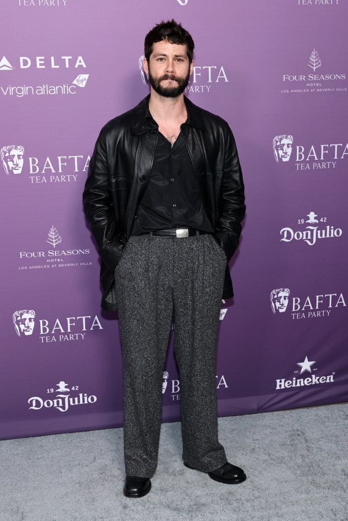 Dylan O'Brien attends the 2026 BAFTA Tea Party