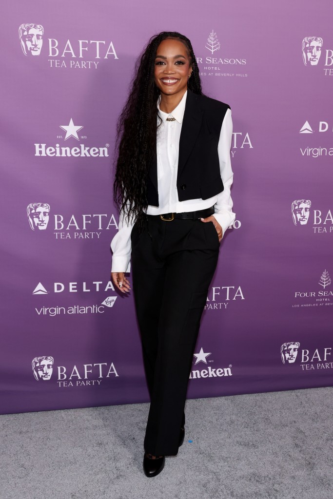 Rachel Lindsay attends the 2026 BAFTA Tea Party 