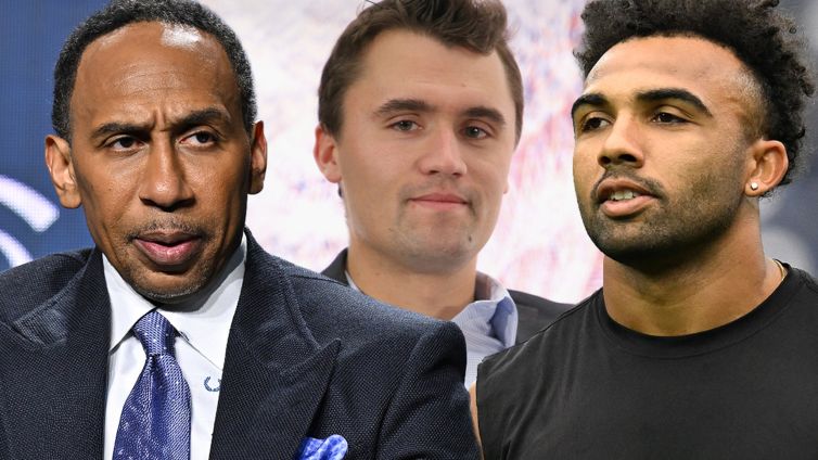 Stephen A. Smith Mistakenly Calls Texans WR 'Charlie Kirk,' Instantly Apologizes