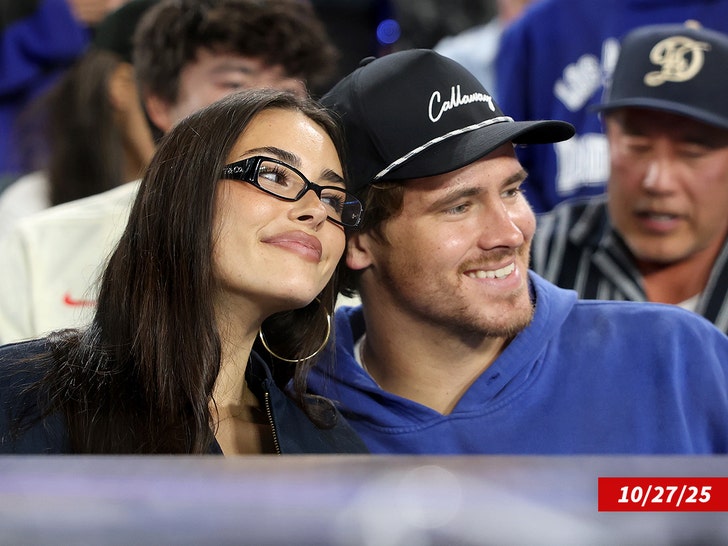 madison beer justin herbert sub getty swipe