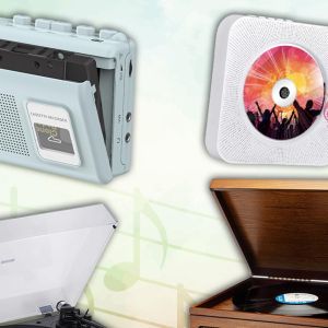 Music Players: CDs, Vinyl, Cassettes
