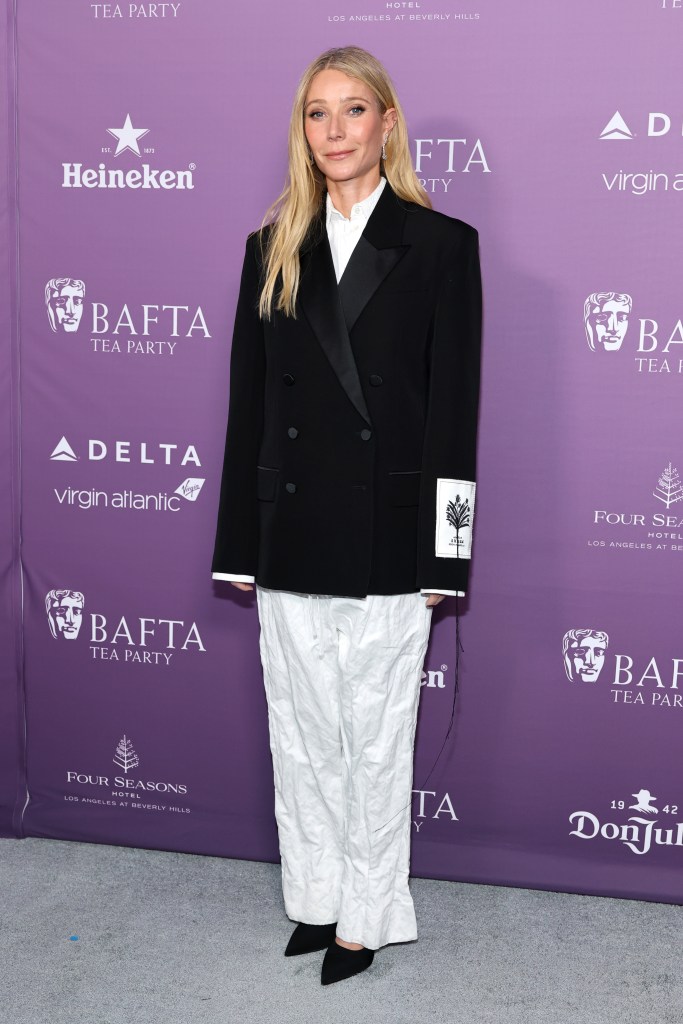 Gwyneth Paltrow attends the 2026 BAFTA Tea Party 
