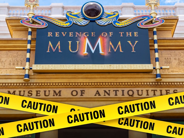 revenge of the mummy death getty main