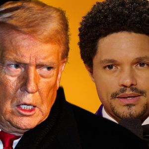 President Trump Threatens to Sue Trevor Noah For Epstein Joke at Grammys