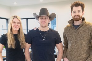From left: Martha Earls, Randall King, and Clayton Toney