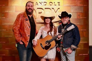 The Erv Woolsey Company’s CEO Clinton Woolsey, Paulette and EWC President Allen Mitchell.