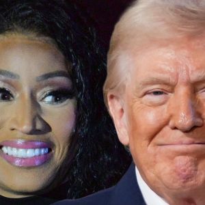 Nicki Minaj Posts Pics Of Herself With A.I.-Generated Donald Trump