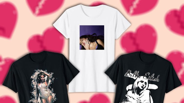 National Breakup Day: Music Shirts Inspired By Pop Queens