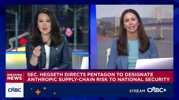 Sec. Pete Hegseth directs Pentagon to designate Anthropic supply-chain risk to national security