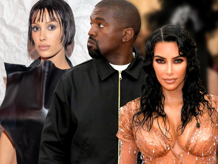 kanye west kim kardashian bianca cencori getty comp