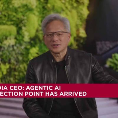 Nvidia CEO Jensen Huang on AI's pressure on software stocks