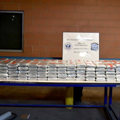 Over 190,000 "lethal" doses of cocaine seized in Valentine's Day week bust at southern border