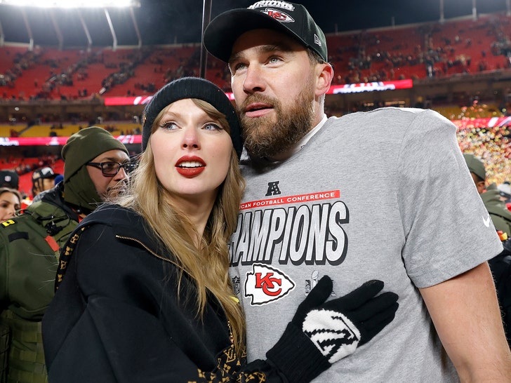 Taylor Swift, Travis Kelce, Getty