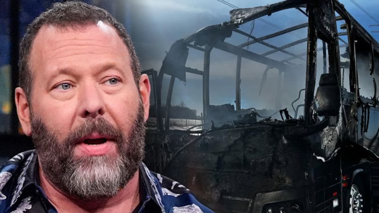 Bert Kreischer's Tour Bus Fire Sparked by Bizarre Tire Blowout