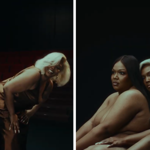 Lizzo Strips Down, Meets Former Self in 'Don't Make Me Love U' Music Video