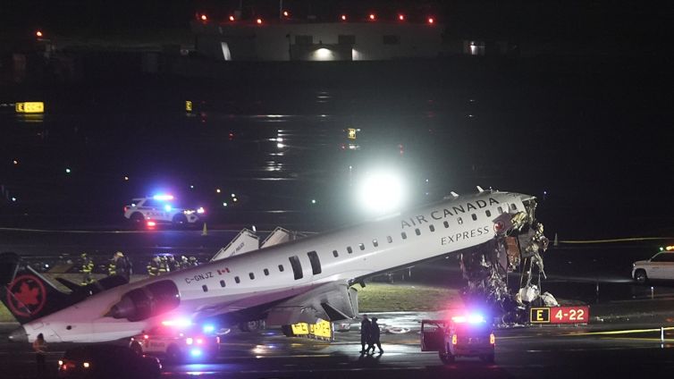 Two Pilots Killed After Plane Collides With Fire Truck at LaGuardia Airport