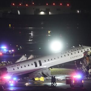 Two Pilots Killed After Plane Collides With Fire Truck at LaGuardia Airport