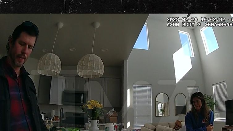 Taylor Frankie Paul Barstool From 2023 Fight Confiscated By Cops on Video