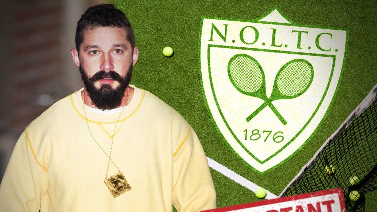 Shia LaBeouf Allegedly Disturbing New Orleans Tennis Club Members