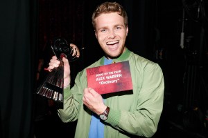 Alex Warren at the 2026 iHeartRadio Music Awards held at Dolby Theatre on March 26, 2026 in Los Angeles, California.