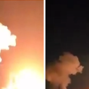 President Trump Posts Video Showing Fiery Bunker Buster Bomb Attack in Iran