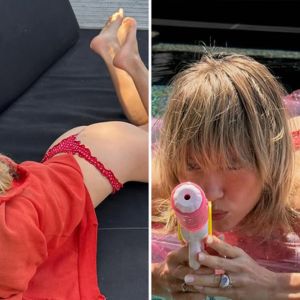 Cheek of the Week -- Suki Waterhouse Slips Into Her Thong Bikini!