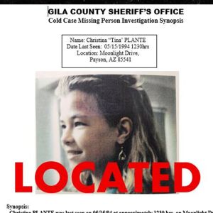 Missing 13-Year-Old Christina Marie Plante Found Alive After 32 Years
