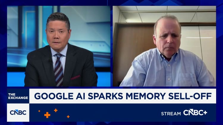 Memory stock fundamentals will remain strong if AI capex continues, says Morgan Stanley's Joe Moore