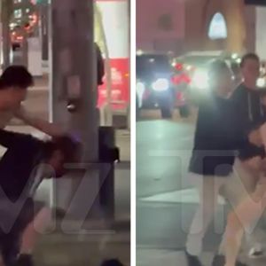 Naked Man Fights Outside Kanye West Concert, On Video