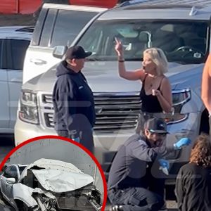 Tori Spelling Transported to Hospital After Car Hit By Another Driver