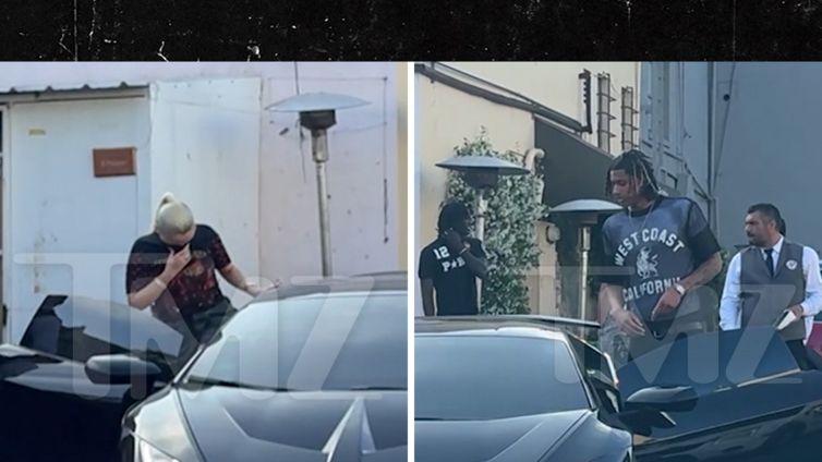 Diamant Blazi Carries Alabama Barker on Camera, Sparking Rumors