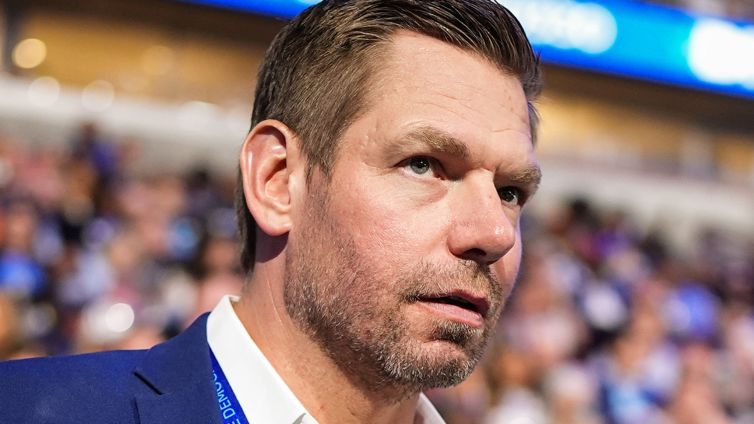 Eric Swalwell Apologizes to Wife, Denies Rape Claims in Fiery Video