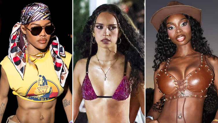Teyana Taylor, Olandria & More Stars Flaunt Abs During Day 1 of Coachella