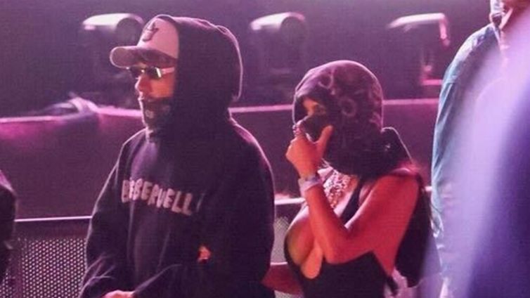 Kim Kardashian and Lewis Hamilton Take Romance to Coachella