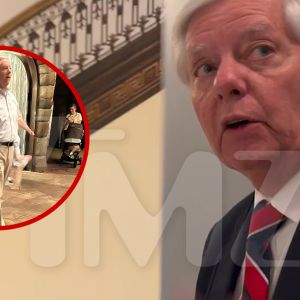 Lindsey Graham Would Not Talk Bubble Wand with TMZ DC