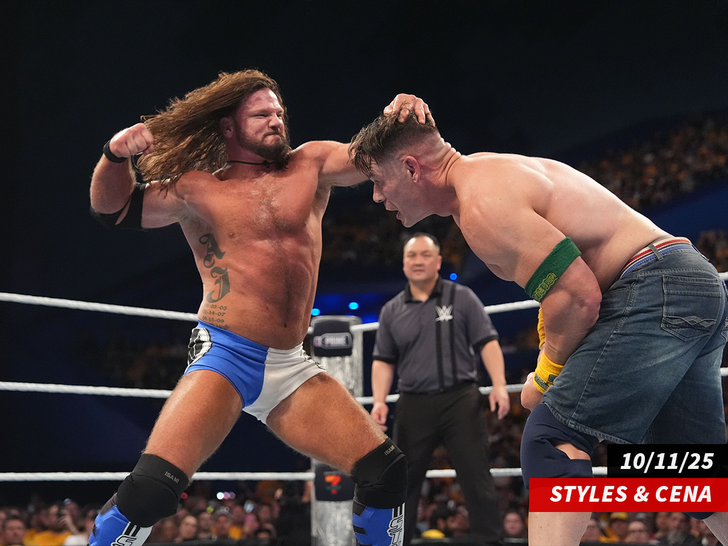 AJ Styles john cena getty sub 