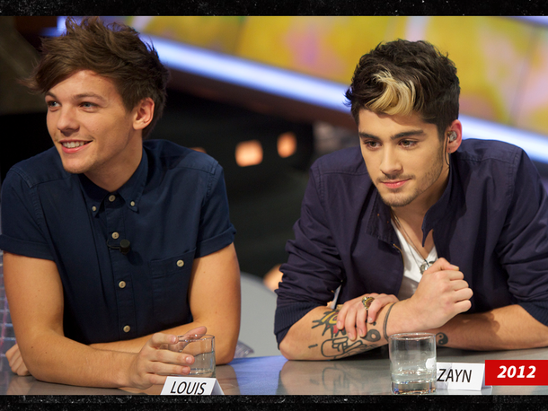louis tomlinson zayn malik sub getty