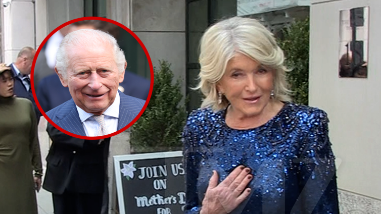 Martha Stewart Says She Calls King Charles 'Chuck'
