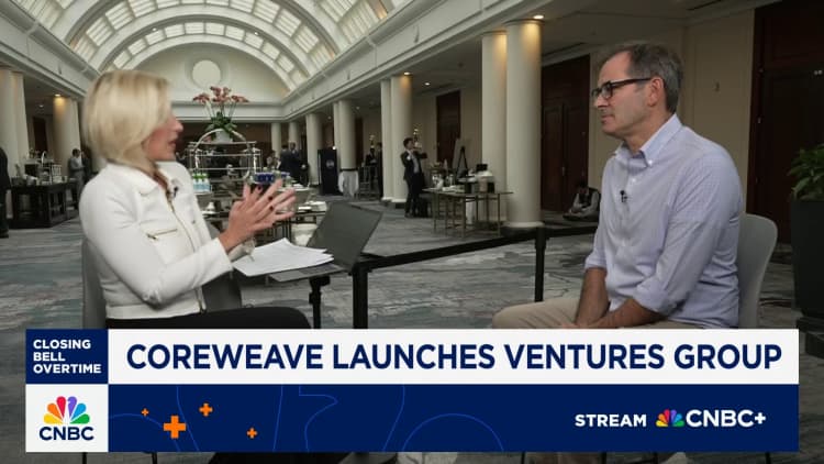 CoreWeave CEO: Companies building the AI can not get enough compute, this is a tailwind for us