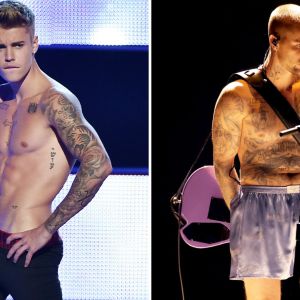 Justin Bieber Undies On Stage -- Good Genes or Good Docs?!