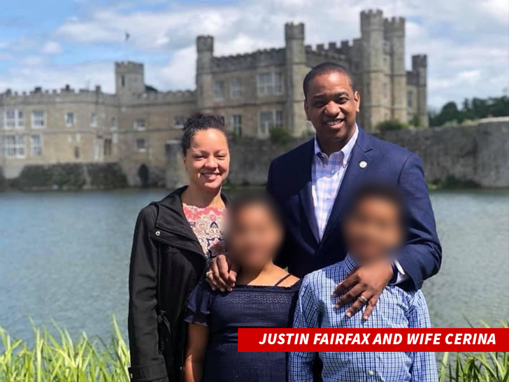 Justin Fairfax and wife Cerina no credit 1