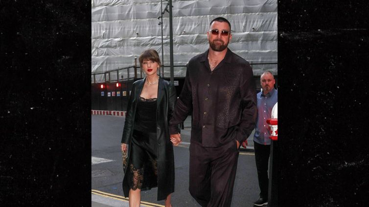 Taylor Swift Wears Lacy Dress for London Date Night with Travis Kelce
