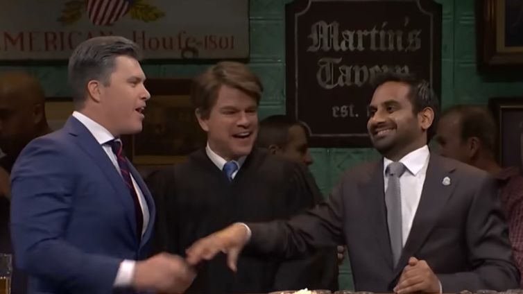 ‘Saturday Night Live’ Drunk Kash Patel Returns, with Matt Damon as Brett Kavanaugh