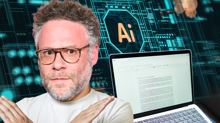 Seth Rogen Says Writers Using A.I. Should Find A Different Career