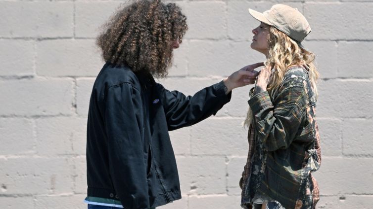 Paris Jackson Appears Concerned As She Shows Swollen Neck to Pal in Parking Lot