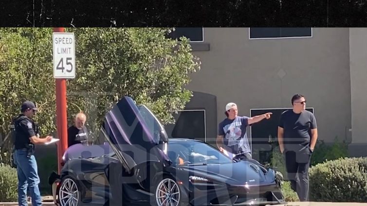 Trevor Bauer Wrecks McLaren, Appears Uninjured At Crash Scene