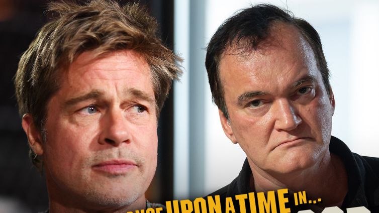 Quentin Tarantino Allegedly Threatened Brad Pitt During 'Once Upon a Time in Hollywood'