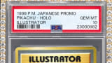 Rare Pokémon card designed by Atsuko Nishida. 